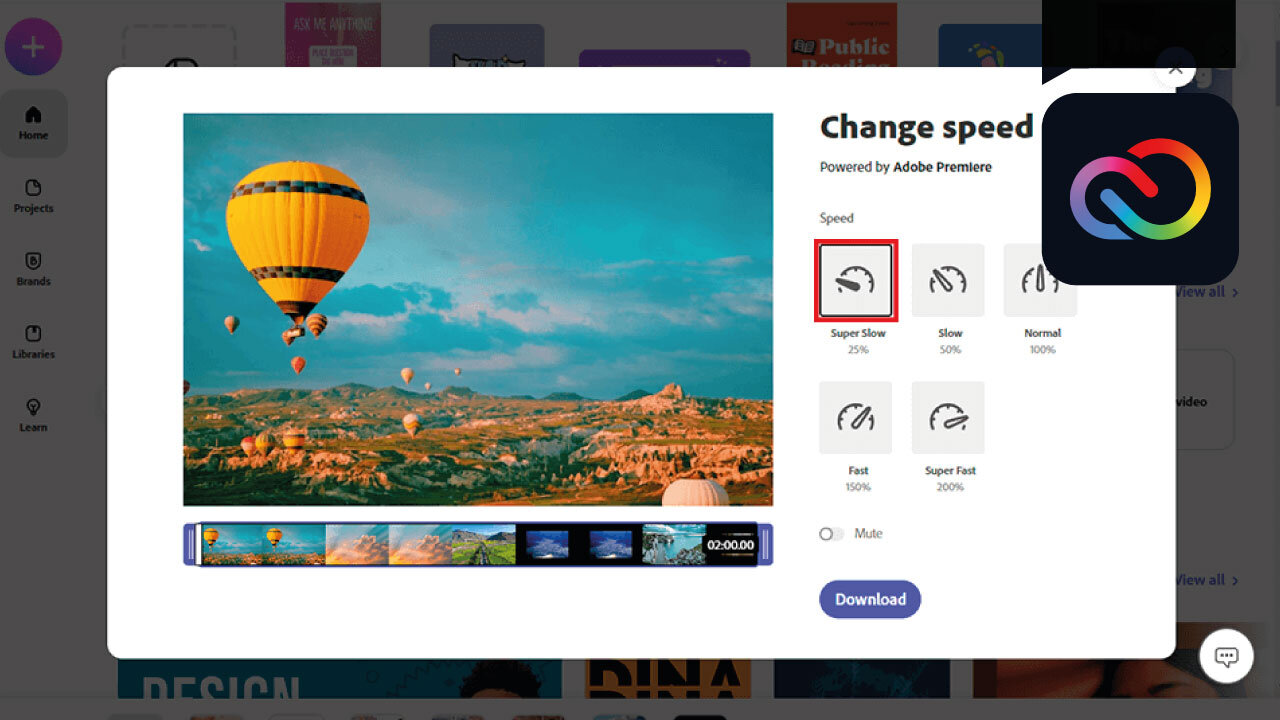 Historias impactantes con Creative Cloud Express Video